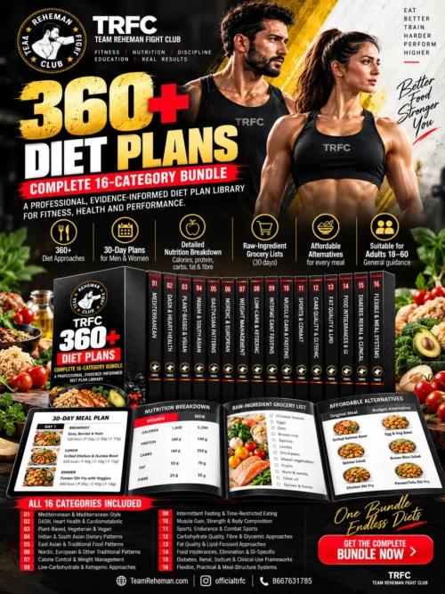 ULTIMATE DIET & NUTRITION LIBRARY 360+ PLANS BY TRFC